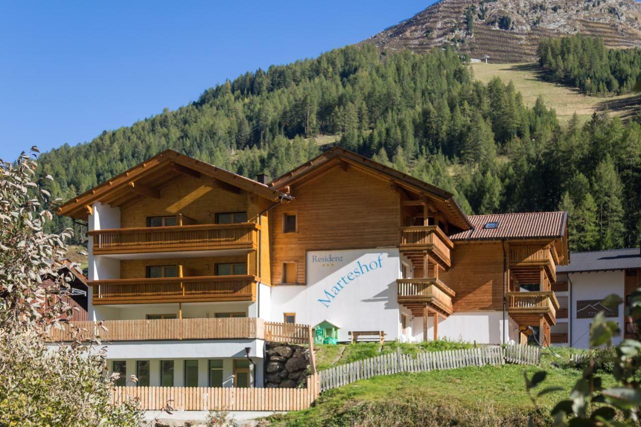 Apparthotel Marteshof Pfelders Exteriér fotografie